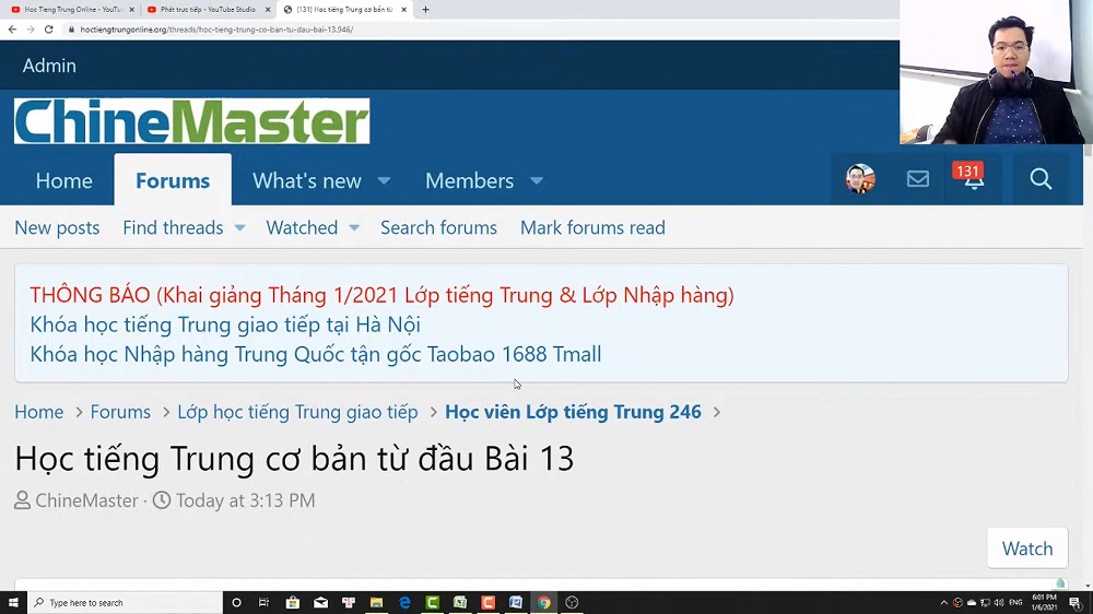 Lớp thi thử HSK online uy tín Đọc hiểu tiếng Trung Bài 3
